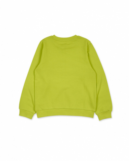 Sweat en tricot jaune pour fille Digital Dreamer