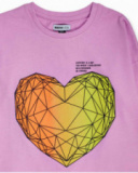T-shirt en tricot rose pour fille Digital Dreamer T-shirt en tricot rose pour fille Digital Dreamer