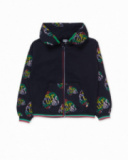 Veste en tricot bleu pour fille Funky Mood Veste en tricot bleu pour fille Funky Mood