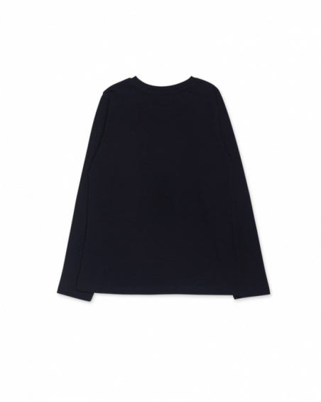 T-shirt en tricot bleu pour fille Funky Mood T-shirt en tricot bleu pour fille Funky Mood