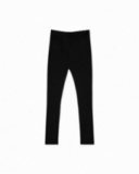 Legging en tricot gris pour fille Basico Legging en tricot gris pour fille Basico