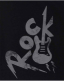 T-shirt en tricot noir pour garçon Let's Rock Together T-shirt en tricot noir pour garçon Let's Rock Together