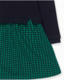 Robe en tricot bleue pour fille Love to Learn Robe en tricot bleue pour fille Love to Learn