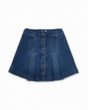 Jupe plate bleue pour fille Love to Learn Jupe plate bleue pour fille Love to Learn