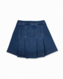 Jupe plate bleue pour fille Love to Learn Jupe plate bleue pour fille Love to Learn