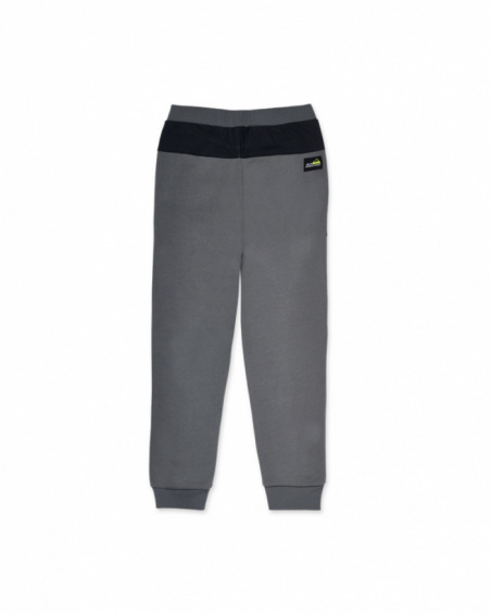Pantalon en tricot gris garçon New Horizons Pantalon en tricot gris garçon New Horizons