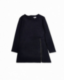 Robe en tricot bleu fille Nocturne Robe en tricot bleu fille Nocturne