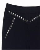 Legging en tricot bleu pour fille Nocturne Legging en tricot bleu pour fille Nocturne