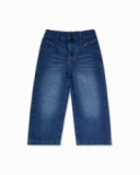 Pantalon plat bleu fille Nocturne Pantalon plat bleu fille Nocturne