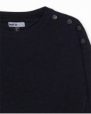 Sweat en tricot bleu pour fille Nocturne Sweat en tricot bleu pour fille Nocturne