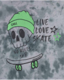 T-shirt en tricot gris garçon SK8 Park T-shirt en tricot gris garçon SK8 Park