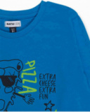 T-shirt en tricot bleu garçon SK8 Park T-shirt en tricot bleu garçon SK8 Park
