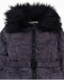 Manteau plat noir fille Starlight Manteau plat noir fille Starlight