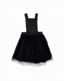 Salopette plate noire fille Starlight Salopette plate noire fille Starlight