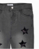 Pantalon en tricot noir fille Starlight Pantalon en tricot noir fille Starlight