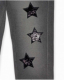 Pantalon en tricot noir fille Starlight Pantalon en tricot noir fille Starlight