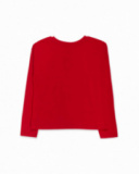 T-shirt en tricot rouge pour fille Starlight T-shirt en tricot rouge pour fille Starlight