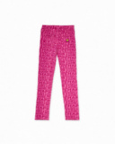 Legging en tricot rose fille The Happy World Legging en tricot rose fille The Happy World