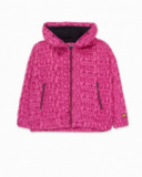 Blouson en tricot rose fille The Happy World Blouson en tricot rose fille The Happy World
