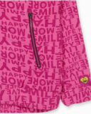 Blouson en tricot rose fille The Happy World Blouson en tricot rose fille The Happy World