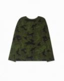 T-shirt en tricot vert pour garçon Try New Path T-shirt en tricot vert pour garçon Try New Path