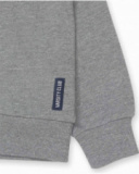 Sweat en tricot gris garçon Varsity Club Sweat en tricot gris garçon Varsity Club