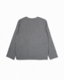 T-shirt en tricot gris garçon Varsity Club T-shirt en tricot gris garçon Varsity Club