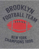 T-shirt en tricot gris garçon Varsity Club T-shirt en tricot gris garçon Varsity Club