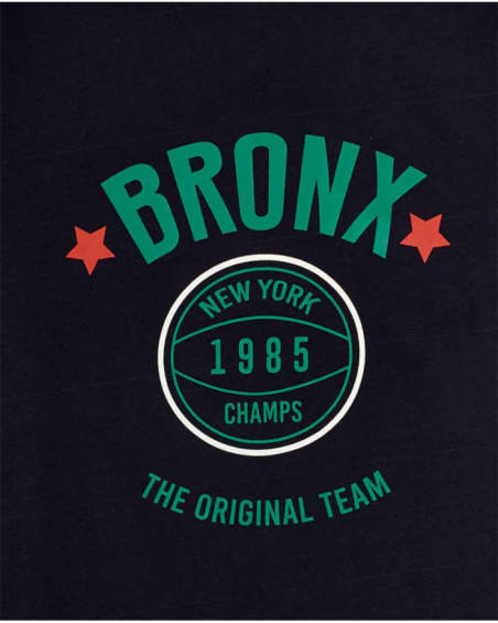 T-shirt en tricot bleu garçon Varsity Club T-shirt en tricot bleu garçon Varsity Club