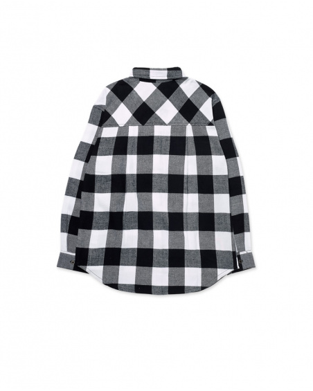 Chemise en flanelle à carreaux pour fille K-Pop Chemise en flanelle à carreaux pour fille K-Pop