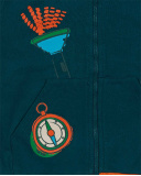 Veste polaire verte pour garçon Trecking Time Veste polaire verte pour garçon Trecking Time