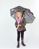 Parapluie imprimé noir pour fille Big Hugs Parapluie imprimé noir pour fille Big Hugs