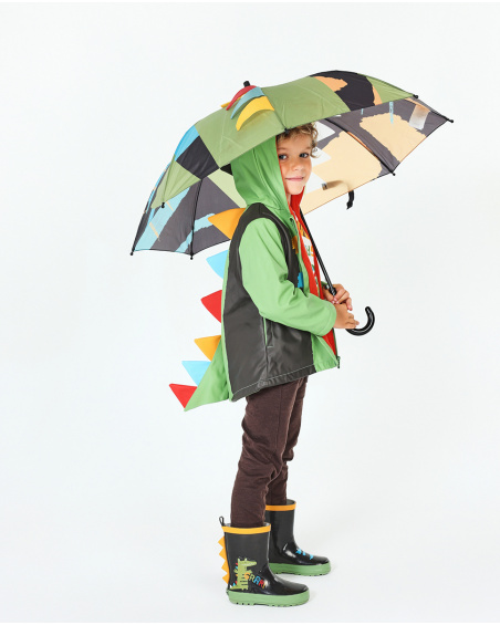 Parapluie marron garçon My Troop Parapluie marron garçon My Troop