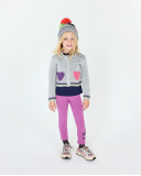 Legging en maille lilas pour fille Robot Maker Legging en maille lilas pour fille Robot Maker