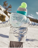 Bonnet et col en tricot bleu vert pour garçon Cattitude Bonnet et col en tricot bleu vert pour garçon Cattitude