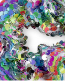 Chouchou fille à sequins colorés Wild Flower Chouchou fille à sequins colorés Wild Flower