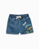 Short en jean bleu garçon collection Run Sing Jump