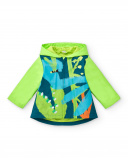 Trench vert garçon collection Tropadelic