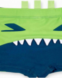 Maillot de bain boxer garçon vert collection Tropadelic