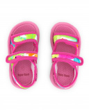 Basket fille en lycra rose collection Tropadelic