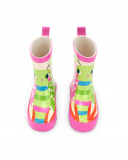 Bottes de pluie roses fille collection Tropadelic