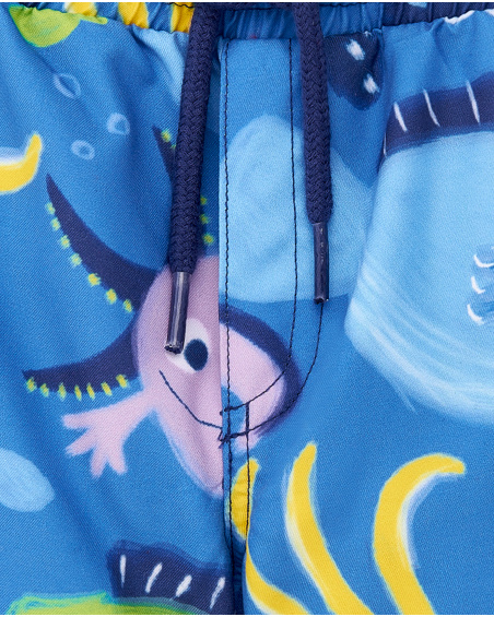 Maillot de bain bleu garçon collection Ocean Wonders