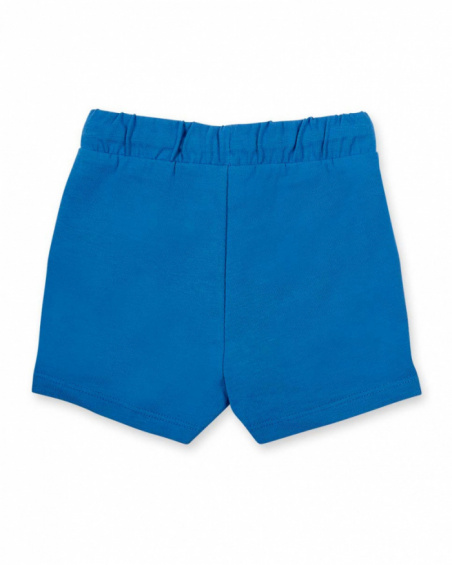 Bermuda tricot garçon bleu collection Ocean Wonders