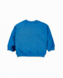 Sweat garçon peluche bleu collection Ocean Wonders Sweat garçon peluche bleu collection Ocean Wonders