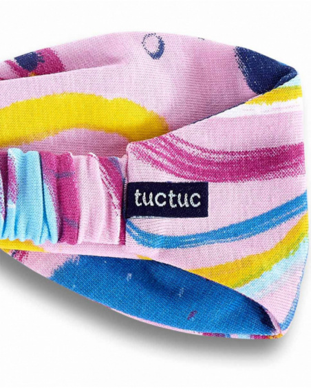 Bandeau fille en maille lilas collection Ocean Wonders