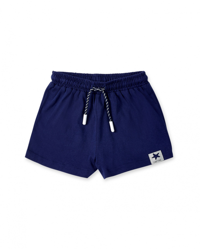 Short bleu fille deals