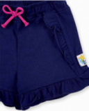 Ensemble fille en maille blanc marine collection Ocean Wonders