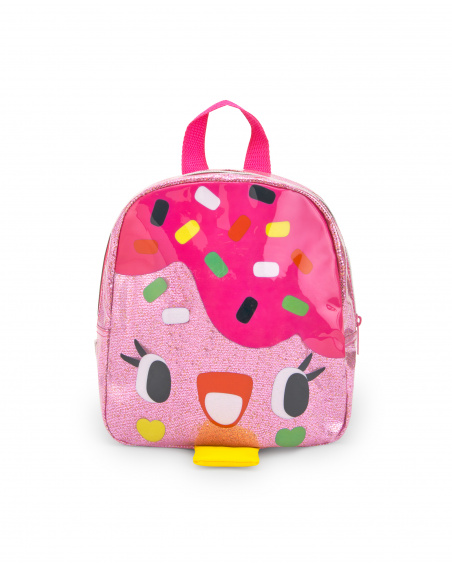 Sac à dos rose fille collection Creamy Ice