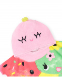 Serviette poncho rose fille collection Creamy Ice