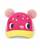 Casquette fille en sergé rose collection Creamy Ice